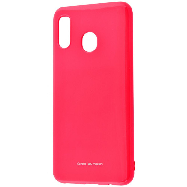 

Чехол-накладка Molan Cano Glossy Jelly Case Samsung Galaxy M20 (M205F) pink