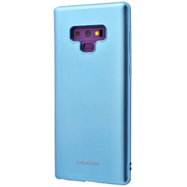

Чехол-накладка Molan Cano Glossy Jelly Case Samsung Galaxy Note 9 blue