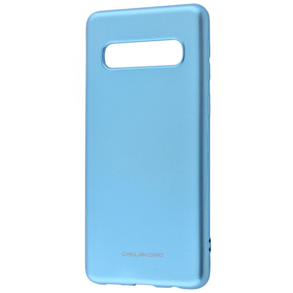 

Чехол-накладка Molan Cano Glossy Jelly Case Samsung Galaxy S10 blue
