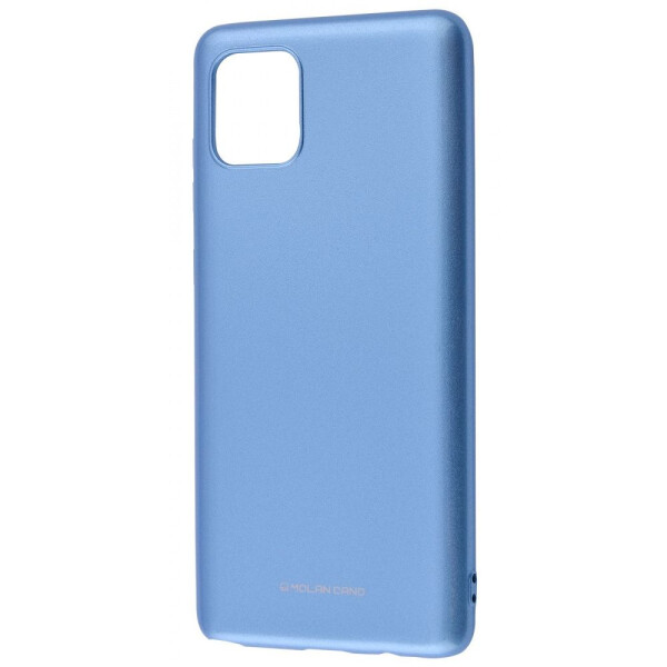 

Чехол-накладка Molan Cano Glossy Jelly Case Samsung Galaxy S10 Lite (G770F) blue