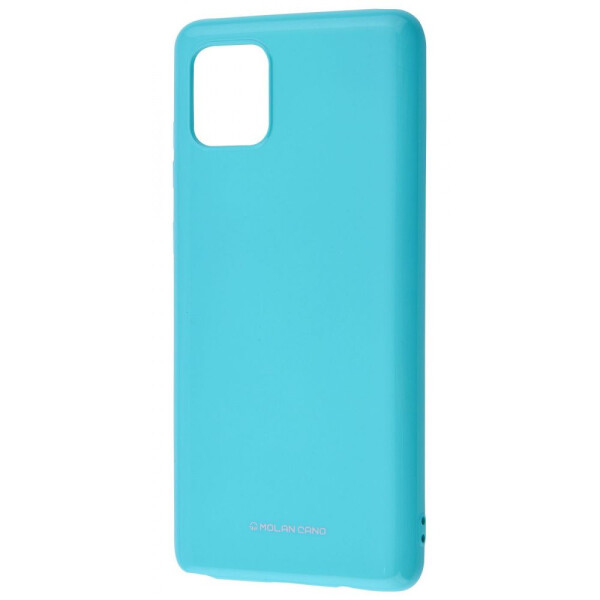 

Чехол-накладка Molan Cano Glossy Jelly Case Samsung Galaxy S10 Lite (G770F) mint