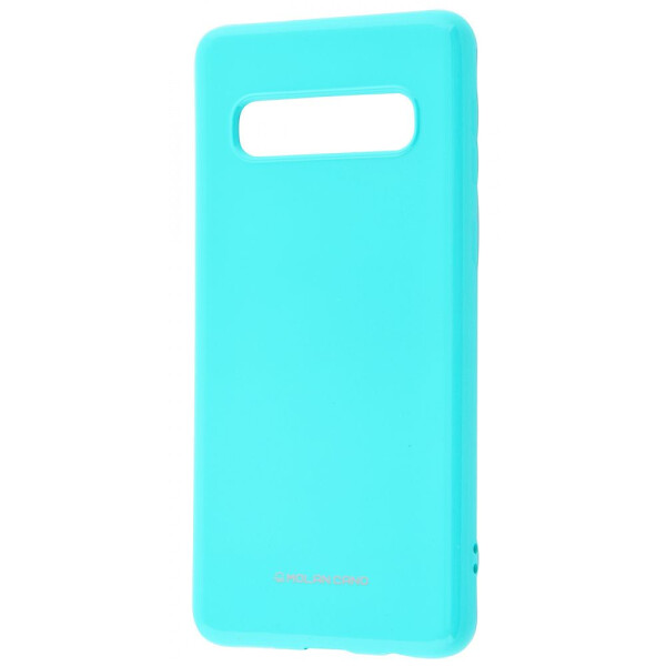 

Чехол-накладка Molan Cano Glossy Jelly Case Samsung Galaxy S10 mint