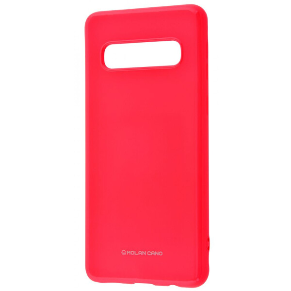 

Чехол-накладка Molan Cano Glossy Jelly Case Samsung Galaxy S10 pink