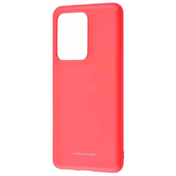 

Чехол-накладка Molan Cano Glossy Jelly Case Samsung Galaxy S20 Ultra pink