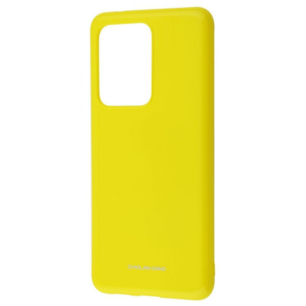 

Чехол-накладка Molan Cano Glossy Jelly Case Samsung Galaxy S20 Ultra yellow