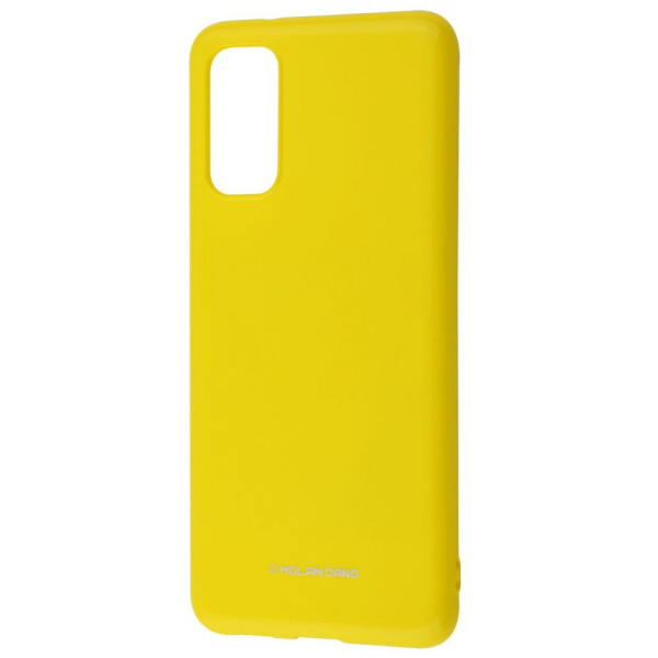 

Чехол-накладка Molan Cano Glossy Jelly Case Samsung Galaxy S20 yellow