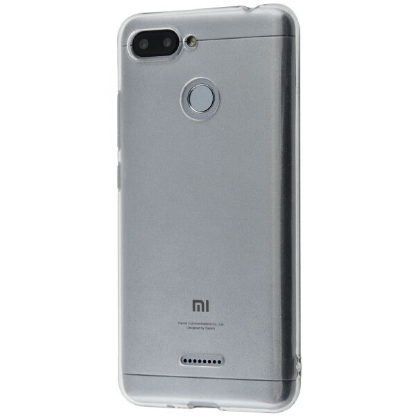 

Чехол-накладка Molan Cano Glossy Jelly Case Xiaomi Redmi 6 clear