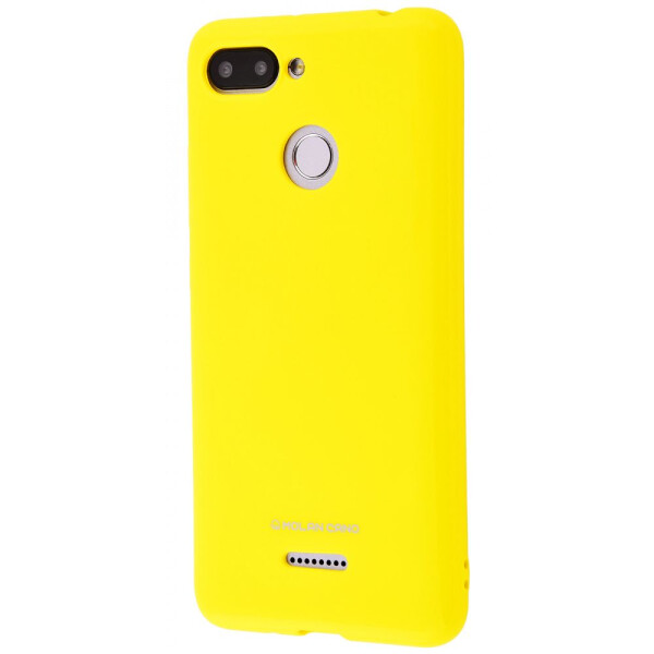 

Чехол-накладка Molan Cano Glossy Jelly Case Xiaomi Redmi 6 yellow