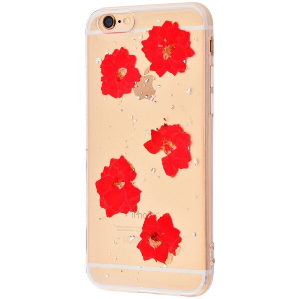 

Чехол-накладка Nature flowers silicone case (TPU) iPhone 6/6s 08