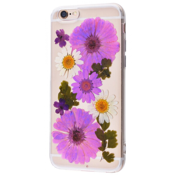

Чехол-накладка Nature flowers silicone case (TPU) iPhone 6/6s 12