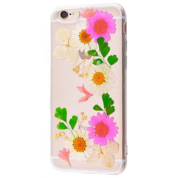 

Чехол-накладка Nature flowers silicone case (TPU) iPhone 6/6s 13