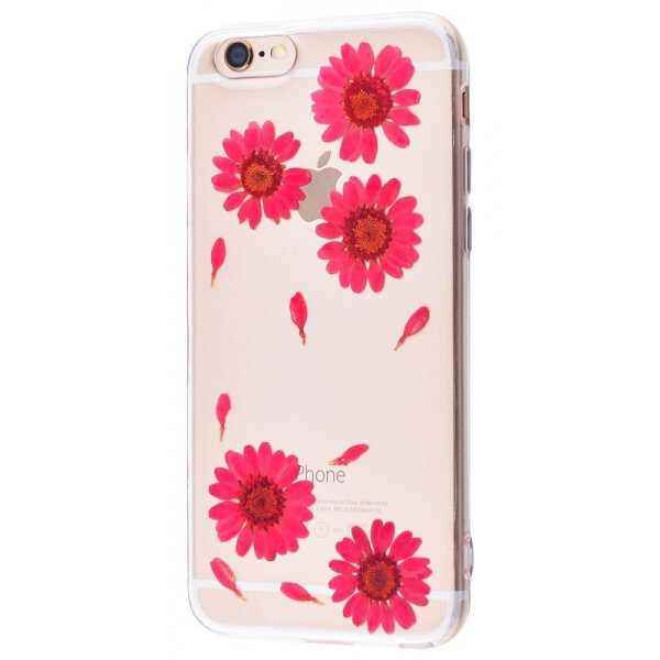 

Чехол-накладка Nature flowers silicone case (TPU) iPhone 6/6s 16