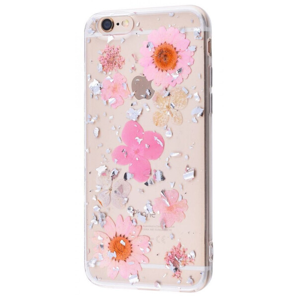 

Чехол-накладка Nature flowers silicone case (TPU) iPhone 6/6s 18