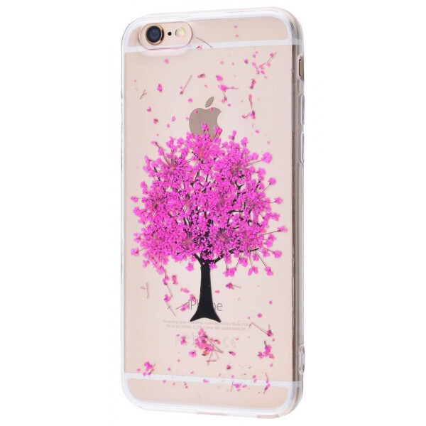

Чехол-накладка Nature flowers silicone case (TPU) iPhone 6/6s 19