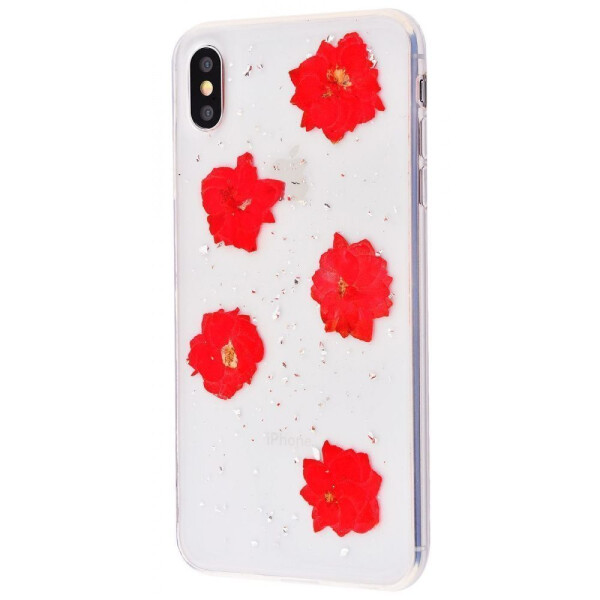 

Чехол-накладка Nature flowers silicone case (TPU) iPhone X/Xs 08