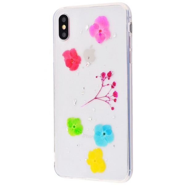 

Чехол-накладка Nature flowers silicone case (TPU) iPhone X/Xs 10