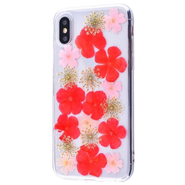 

Чехол-накладка Nature flowers silicone case (TPU) iPhone X/Xs 14