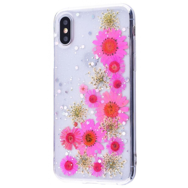 

Чехол-накладка Nature flowers silicone case (TPU) iPhone X/Xs 17