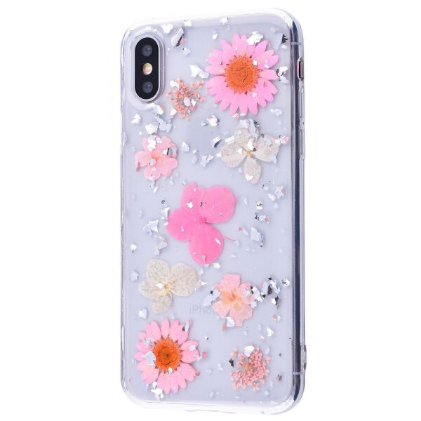 

Чехол-накладка Nature flowers silicone case (TPU) iPhone X/Xs 18
