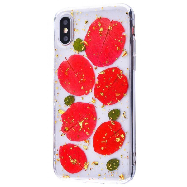 

Чехол-накладка Nature flowers silicone case (TPU) iPhone X/Xs 20
