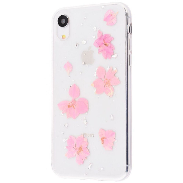 

Чехол-накладка Nature flowers silicone case (TPU) iPhone Xr 02