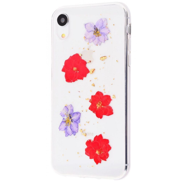 

Чехол-накладка Nature flowers silicone case (TPU) iPhone Xr 06