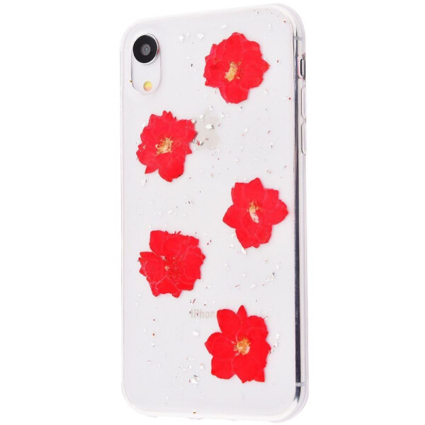 

Чехол-накладка Nature flowers silicone case (TPU) iPhone Xr 08