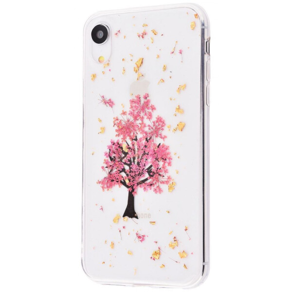 

Чехол-накладка Nature flowers silicone case (TPU) iPhone Xr 09