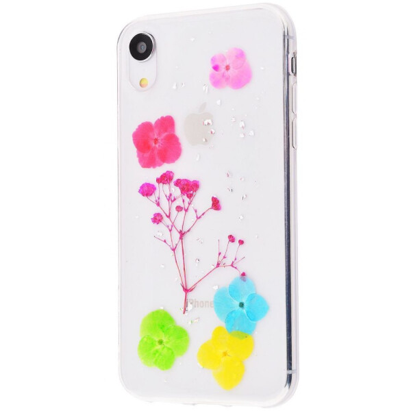 

Чехол-накладка Nature flowers silicone case (TPU) iPhone Xr 10