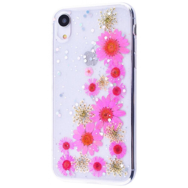 

Чехол-накладка Nature flowers silicone case (TPU) iPhone Xr 17