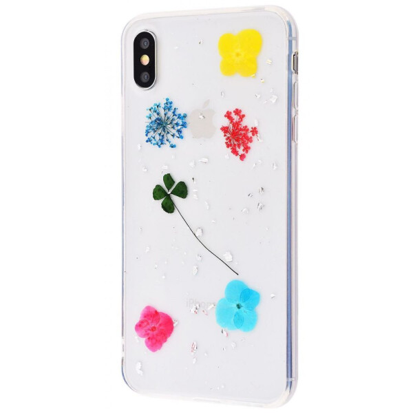 

Чехол-накладка Nature flowers silicone case (TPU) iPhone Xs Max 03