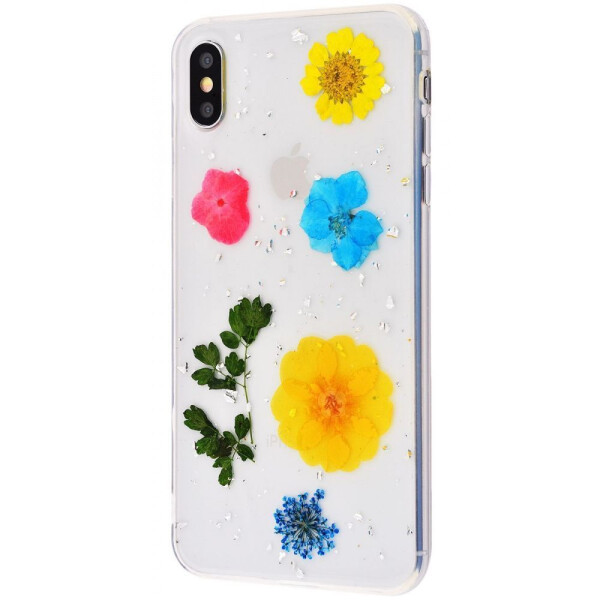

Чехол-накладка Nature flowers silicone case (TPU) iPhone Xs Max 05