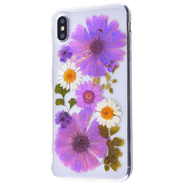 

Чехол-накладка Nature flowers silicone case (TPU) iPhone Xs Max 12