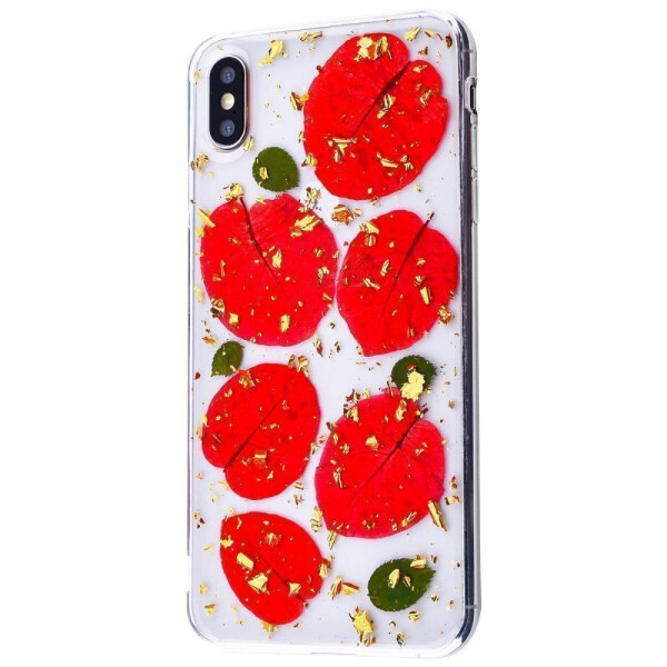 

Чехол-накладка Nature flowers silicone case (TPU) iPhone Xs Max 14