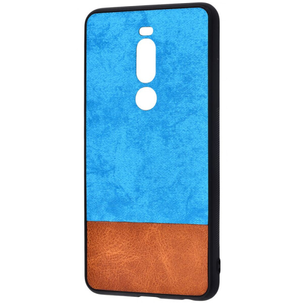 

Чехол-накладка New Textile Case Meizu X8 blue_brown