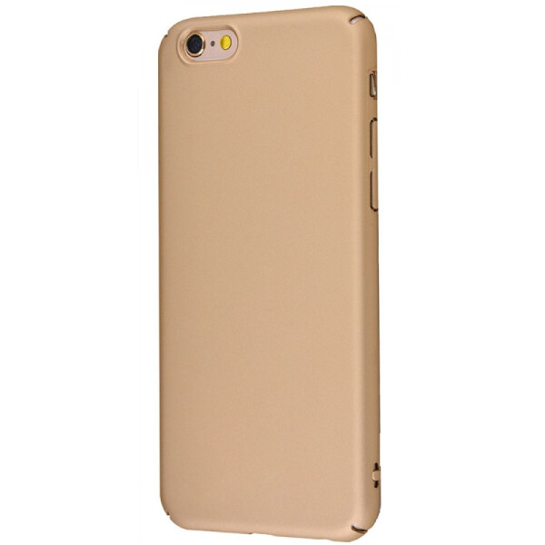 

Чехол-накладка PC Soft Touch Case iPhone 6/6s gold