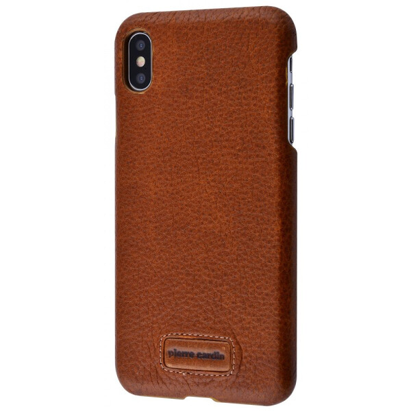 

Чехол-накладка Pierre Cardin Grainy Leather (Genuine Leather) iPhone X/Xs brown