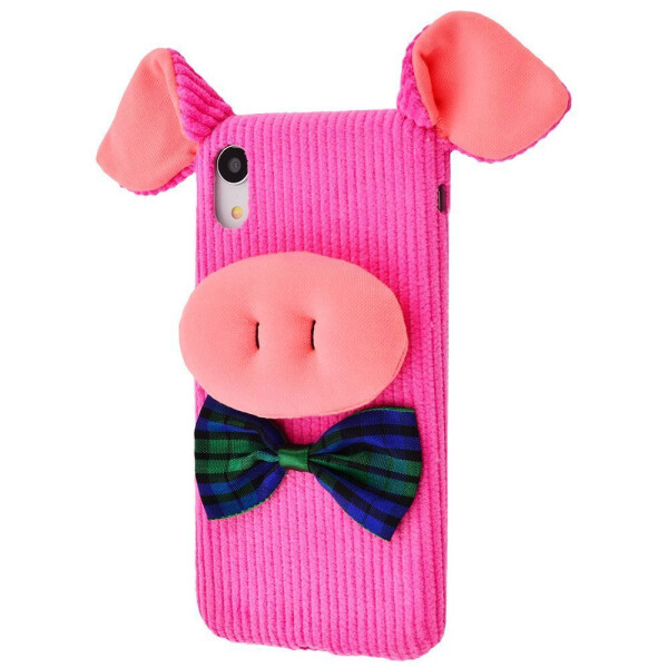 

Чехол-накладка Pink pig case iPhone Xr