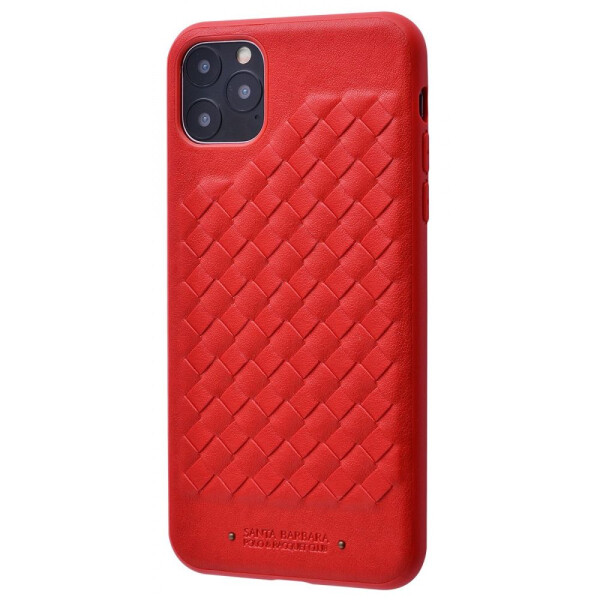 

Чехол-накладка POLO Ravel (Leather) iPhone 11 Pro Max red
