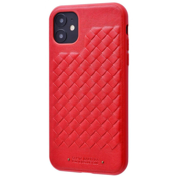 

Чехол-накладка POLO Ravel (Leather) iPhone 11 red