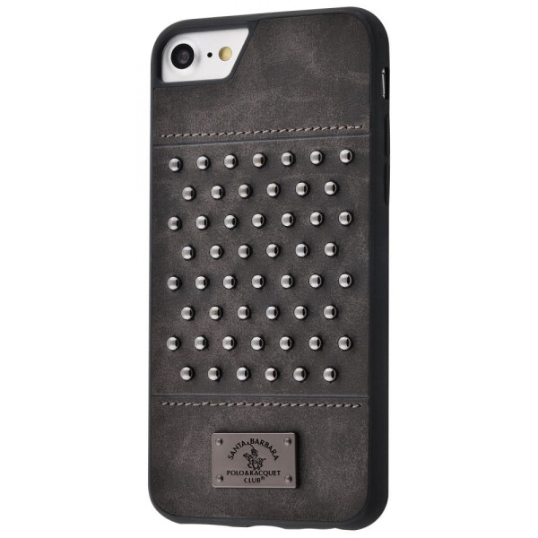 

Чехол-накладка POLO Staccato (Leather) iPhone 7/8/SE 2 gray