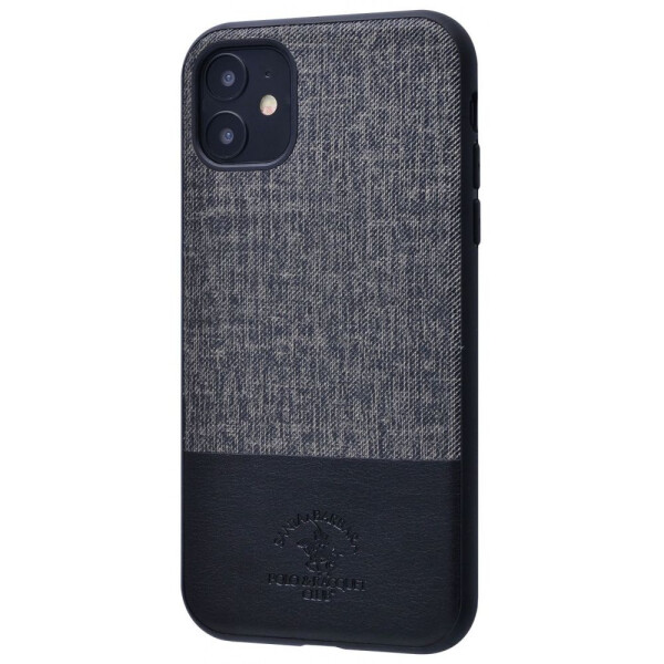 

Чехол-накладка POLO Virtuoso (Textile+TPU) iPhone 11 black