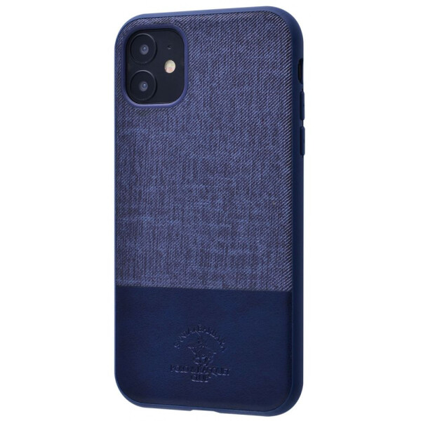 

Чехол-накладка POLO Virtuoso (Textile+TPU) iPhone 11 dark_blue