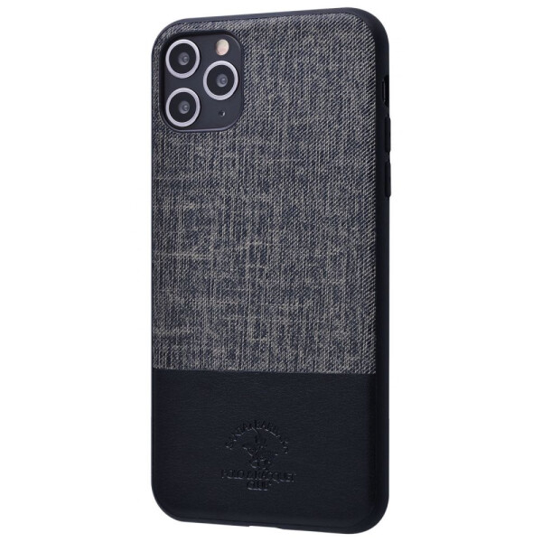 

Чехол-накладка POLO Virtuoso (Textile+TPU) iPhone 11 Pro black