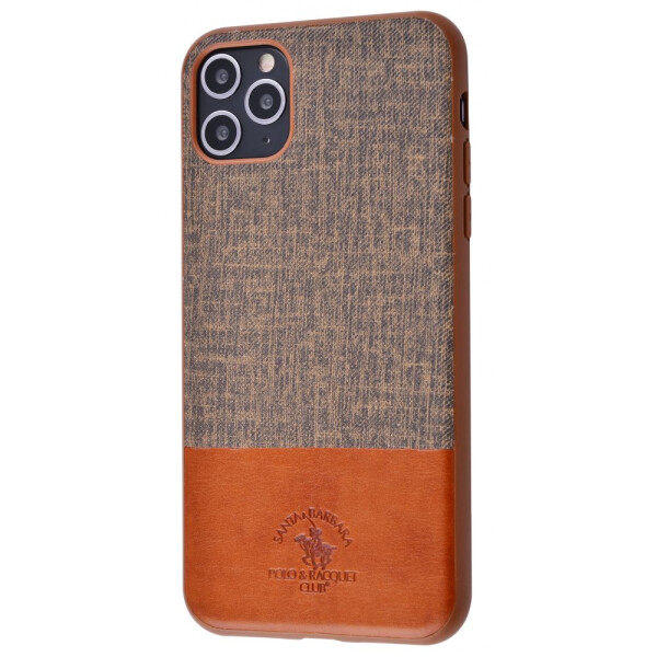 

Чехол-накладка POLO Virtuoso (Textile+TPU) iPhone 11 Pro brown