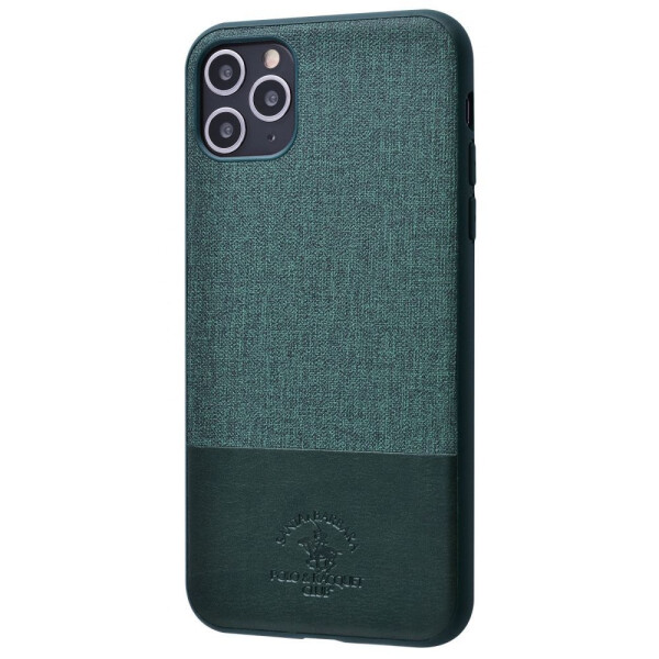 

Чехол-накладка POLO Virtuoso (Textile+TPU) iPhone 11 Pro forest_green