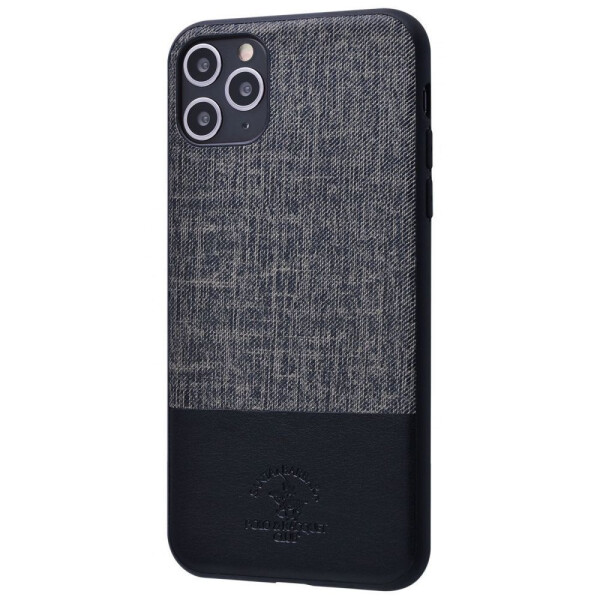 

Чехол-накладка POLO Virtuoso (Textile+TPU) iPhone 11 Pro Max black