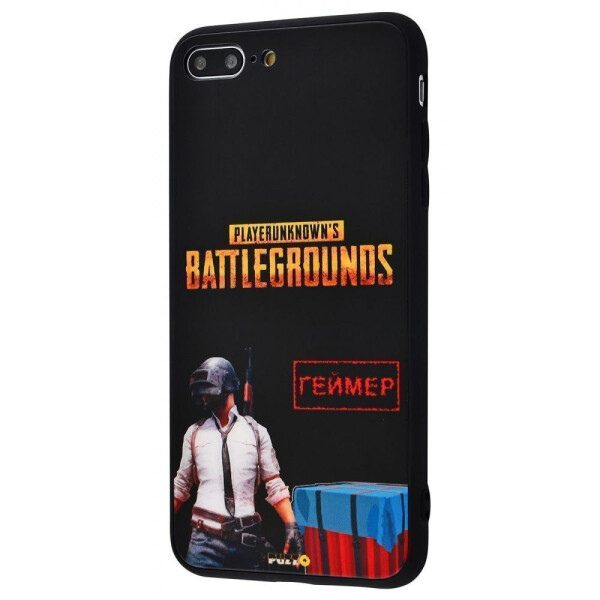 

Чехол-накладка Puzzo glass case mad series (Glass+TPU) iPhone 7 Plus/8 Plus 16
