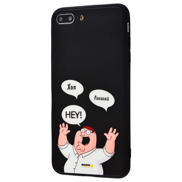 

Чехол-накладка Puzzo glass case mad series (Glass+TPU) iPhone 7 Plus/8 Plus 18