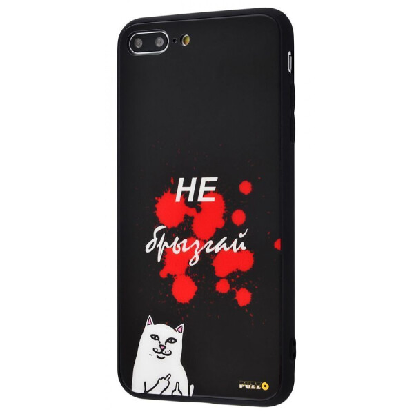 

Чехол-накладка Puzzo glass case mad series (Glass+TPU) iPhone 7 Plus/8 Plus 27